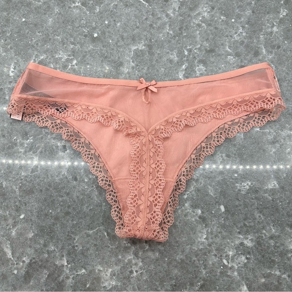 6-Pack VS & PINK Women’s Underwear – Brand New L, Neutral + Pink Mix - Picture 4 of 16